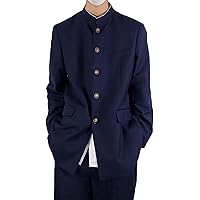 Amazon.co.jp: 詰襟学生服 ソフトカラー(白)付き(取り外しタイプ) 在庫